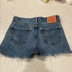 Levi’s Vintage Distressed Denim Cutoff Shorts